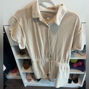 Urban outfitters Terry cloth romper